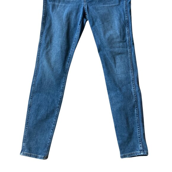 Madewell 10" High Rise Skinny Button Front Jeans 28P - Picture 3 of 5